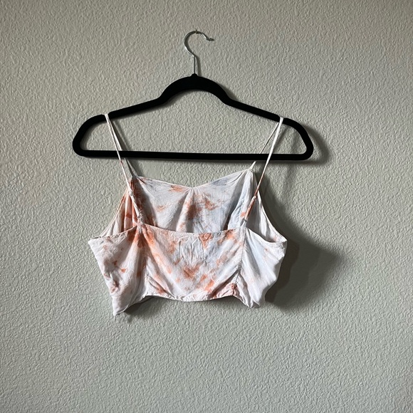 Tina + Jo Tie Die Crop Top Size Small - Picture 5 of 6